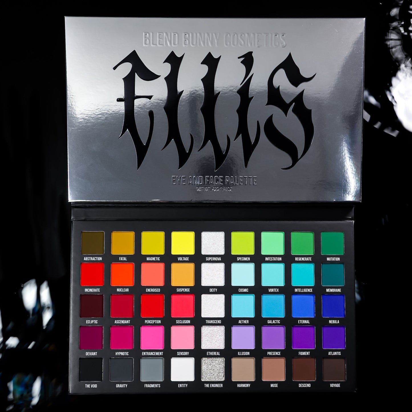 Ellis Atlantis 45 shade eyeshadow palette