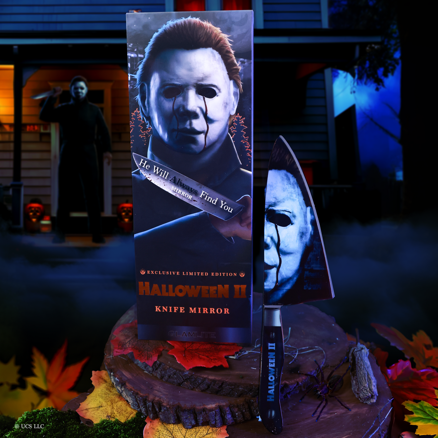 Halloween II Knife Mirror