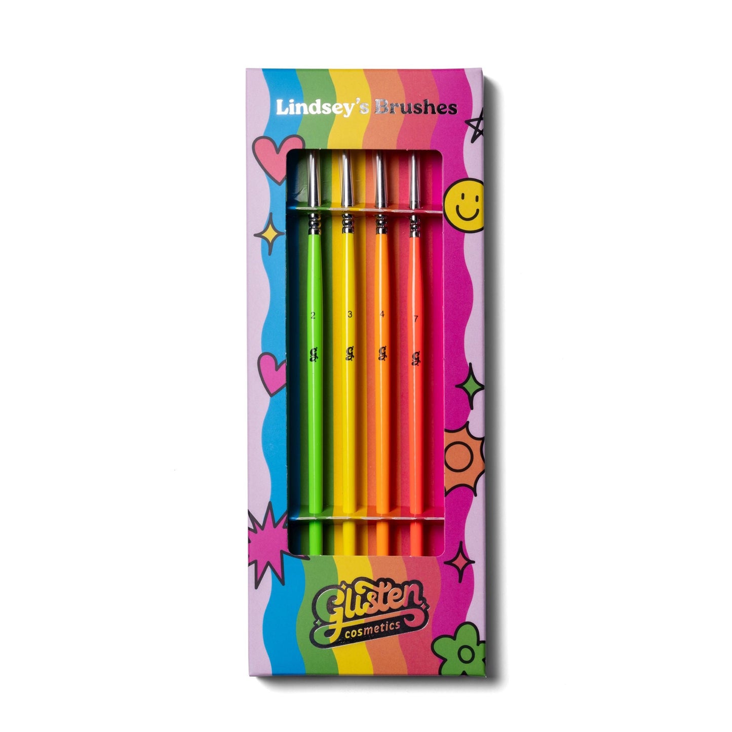 Lins x Glisten brush set