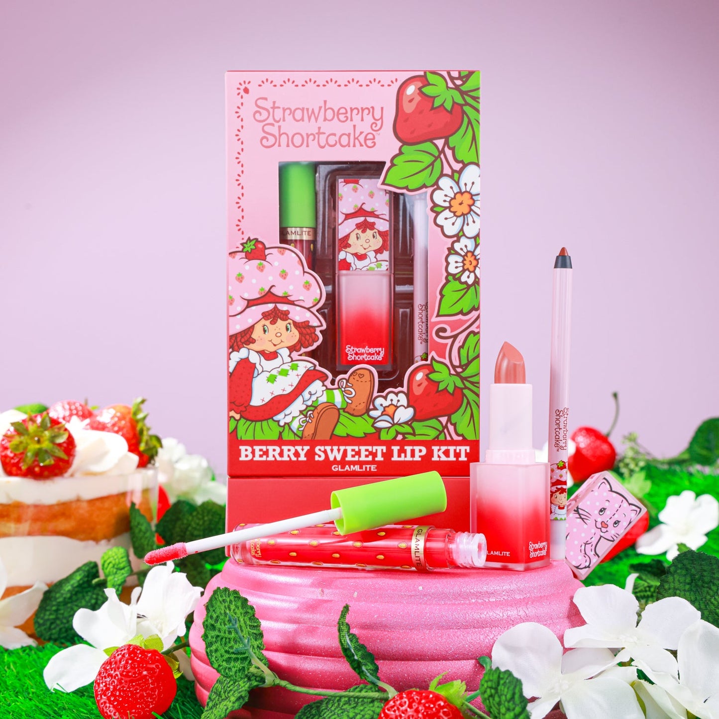 Strawberry Shortcake Berry Sweet lip kit