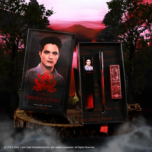 Twilight x Glamlite Cullen lip kit