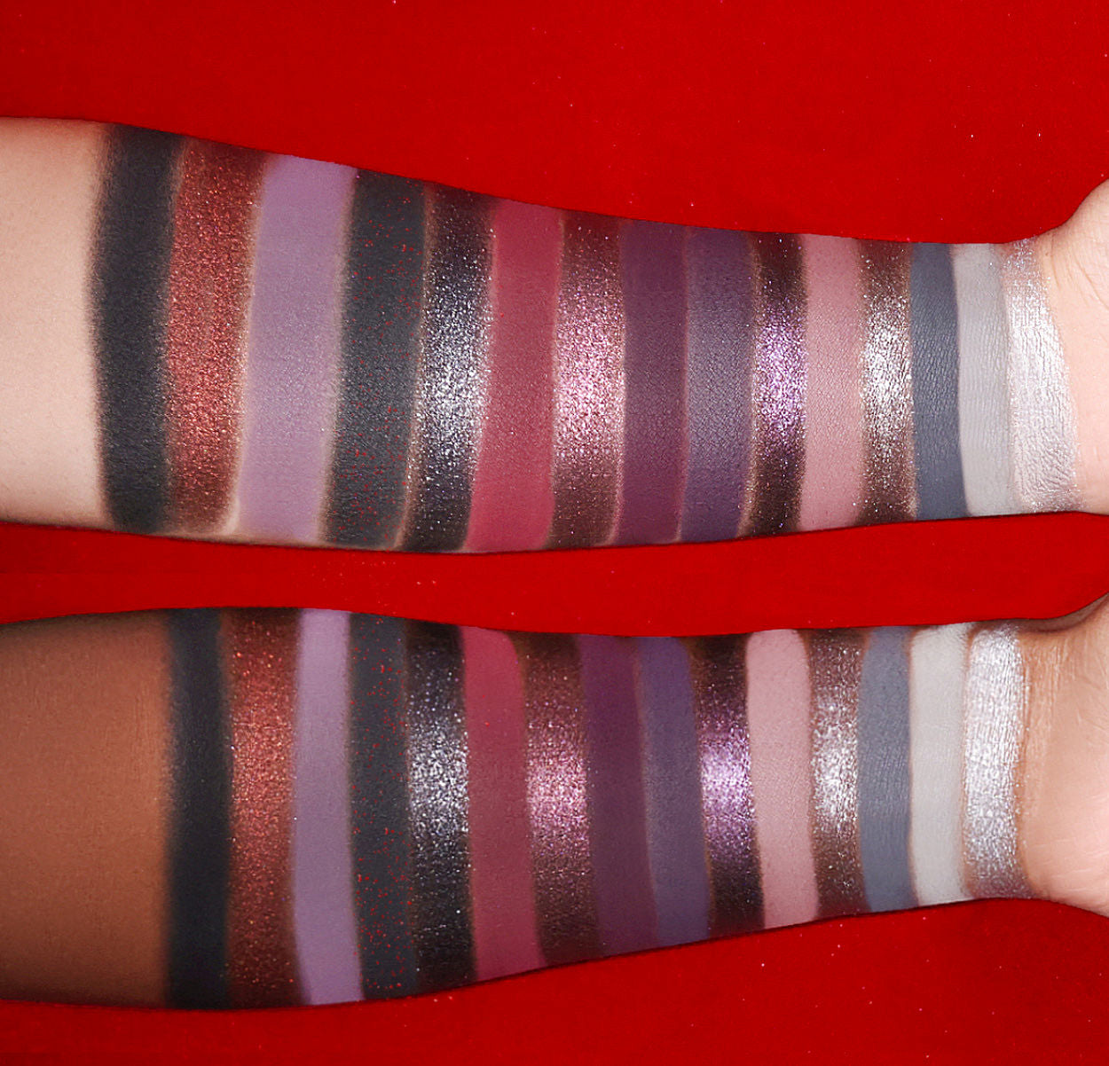Chucky x Glamlite "Crazy In Love" eyeshadow palette