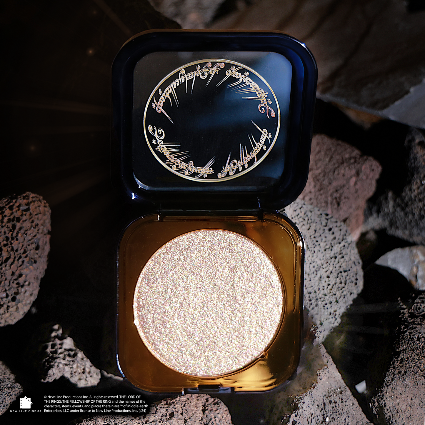 The Lord of the Rings x Glamlite The One Ring highlighter