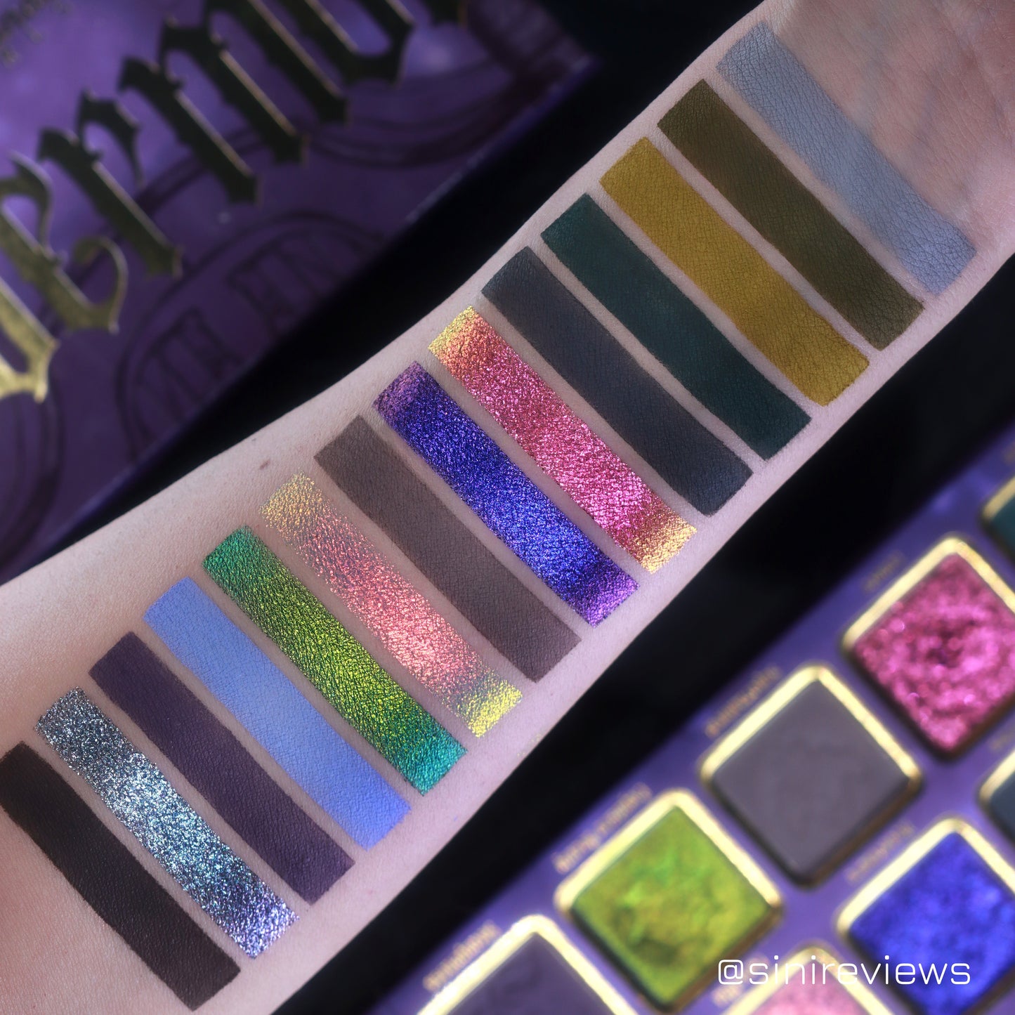 Nevermore eyeshadow palette