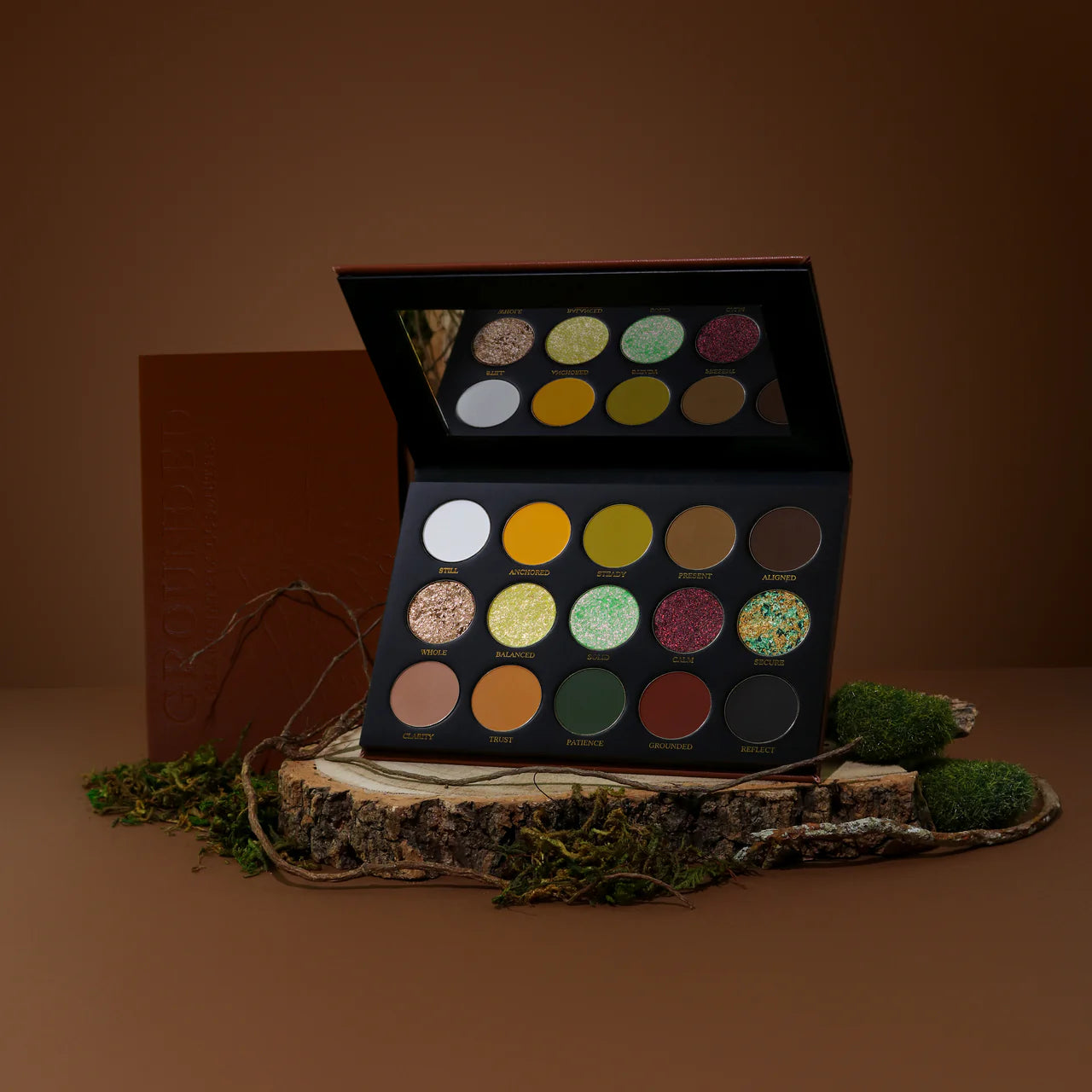 Grounded eyeshadow palette
