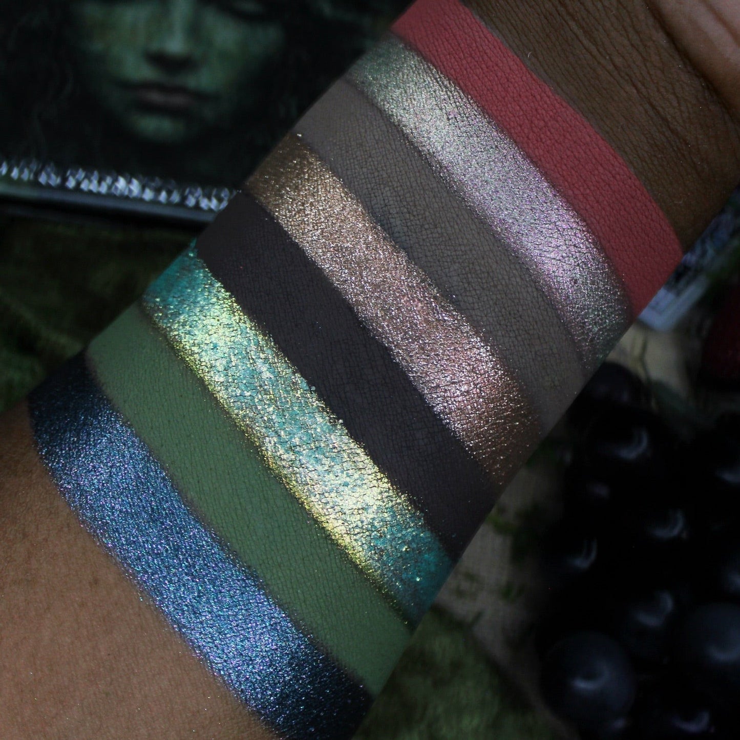 Green Goddess eyeshadow palette