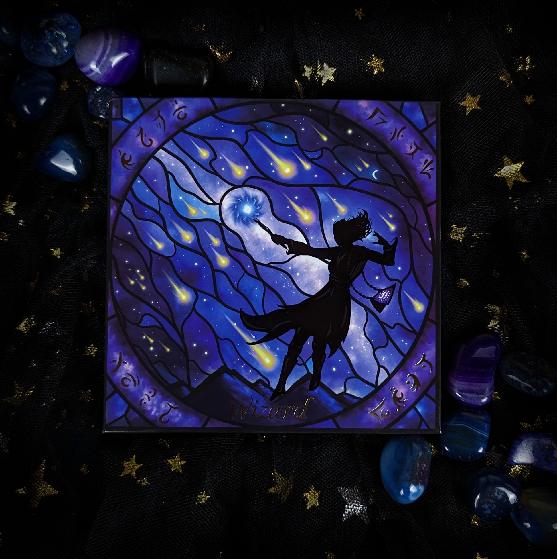 Wizard eyeshadow palette by Fantasy Cosmetica cover
