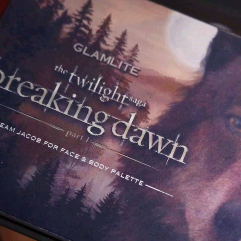 Twilight x Glamlite Team Jacob palette