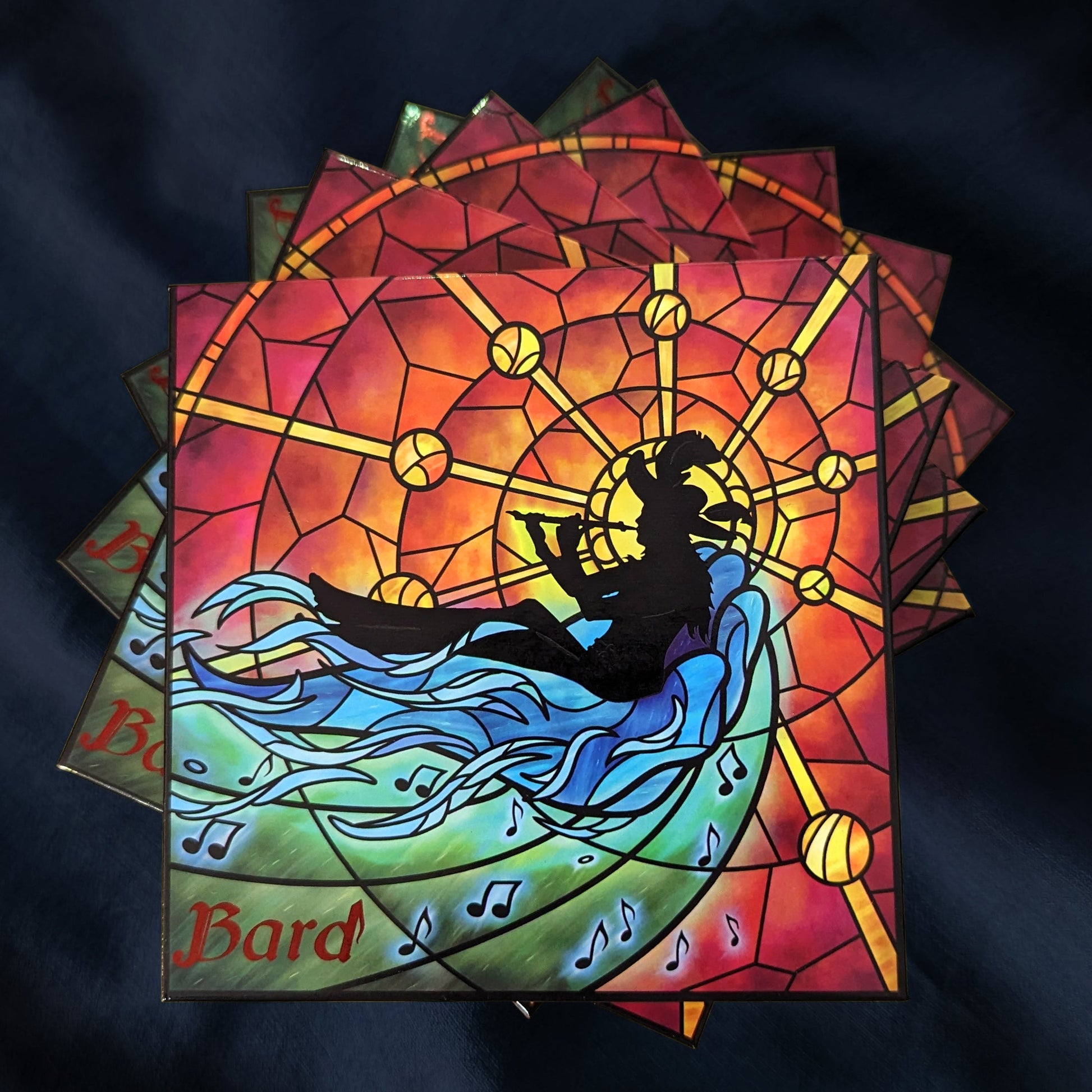 Bard eyeshadow palette by Fantasy cosmetics opened