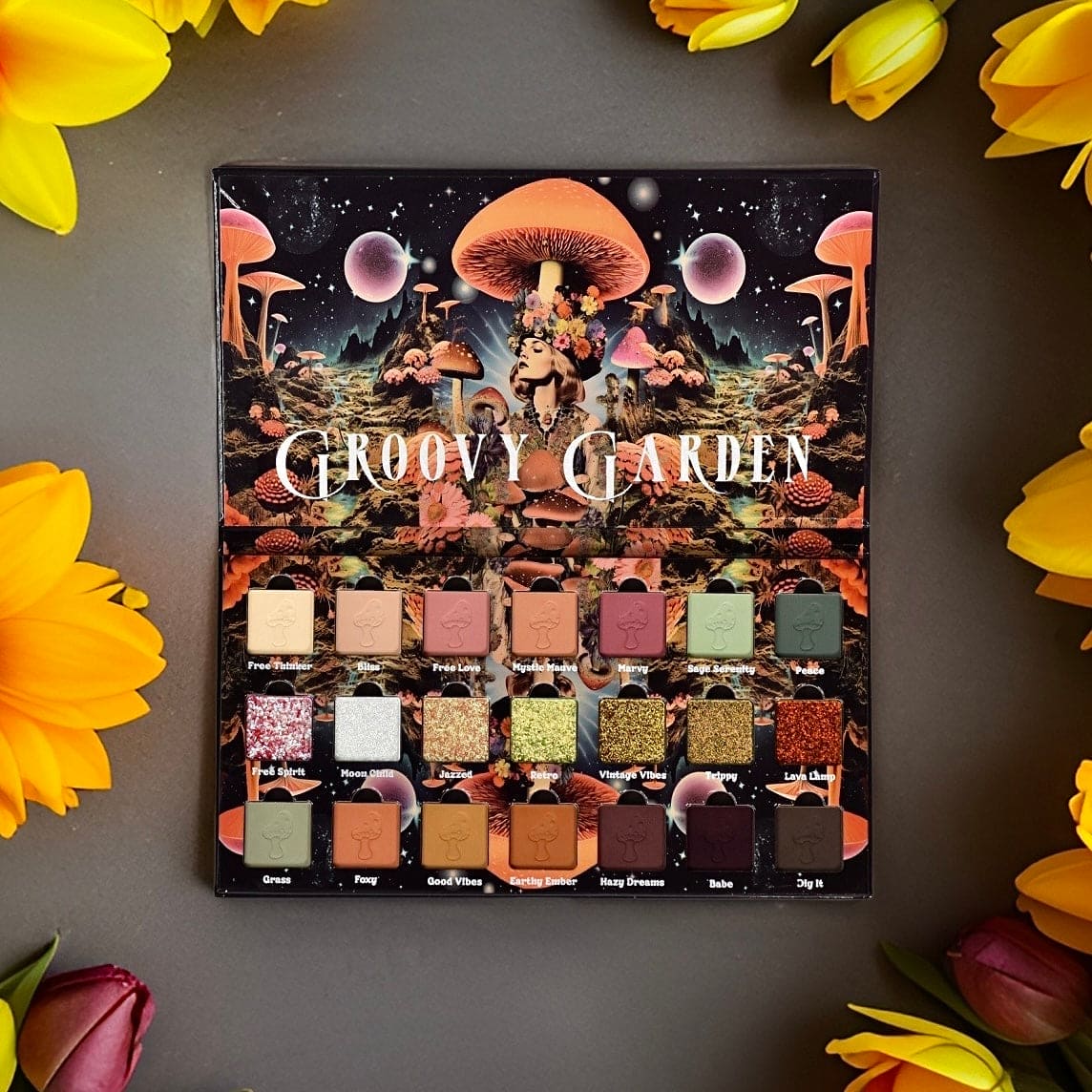 Groovy Garden eyeshadow palette