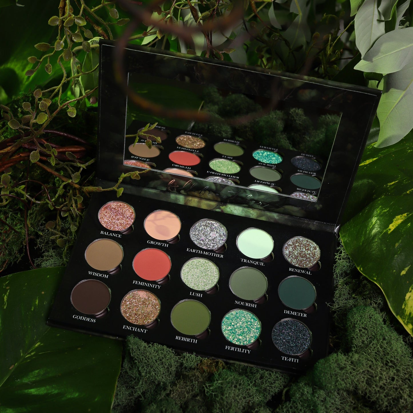 Green Goddess eyeshadow palette