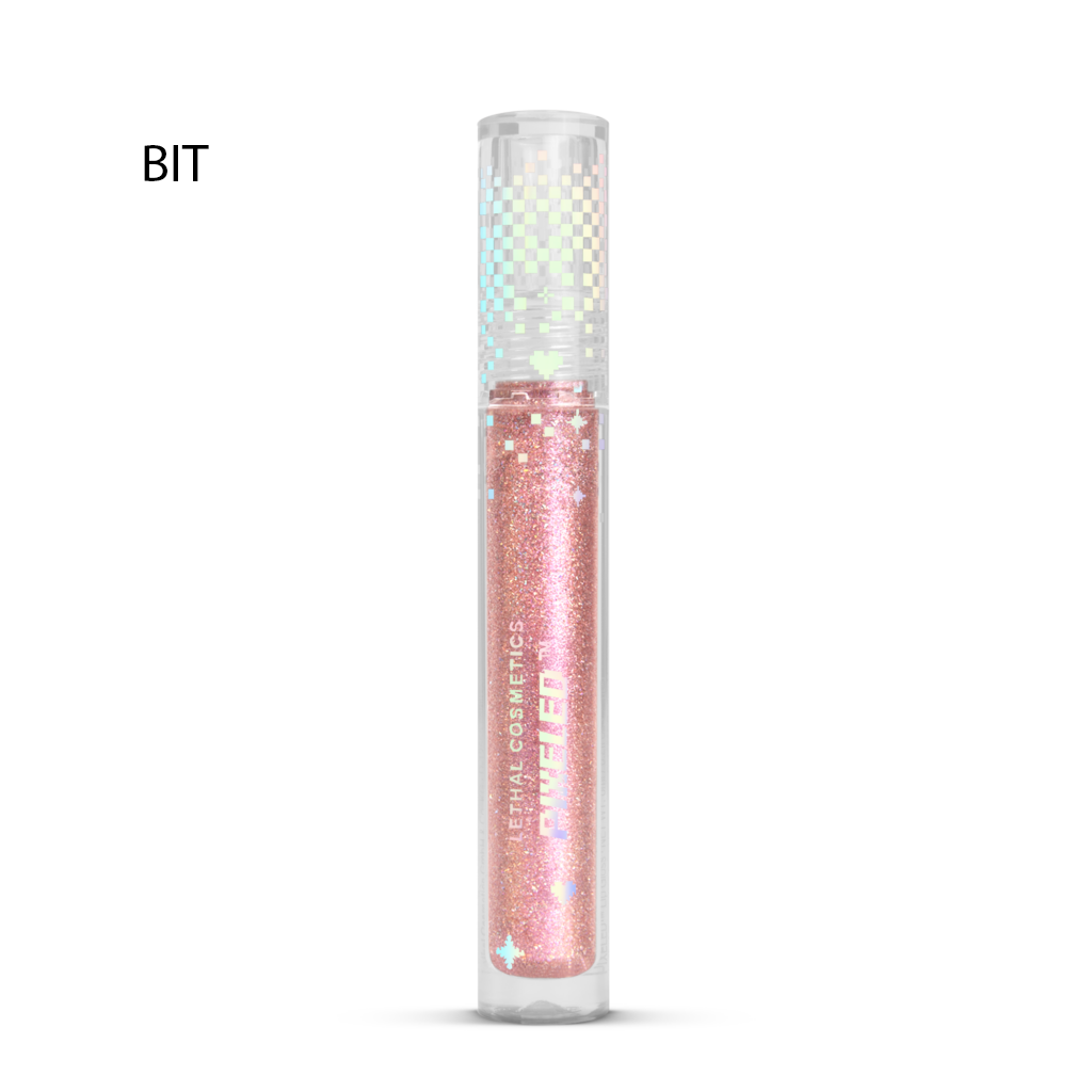Pixeled lip gloss