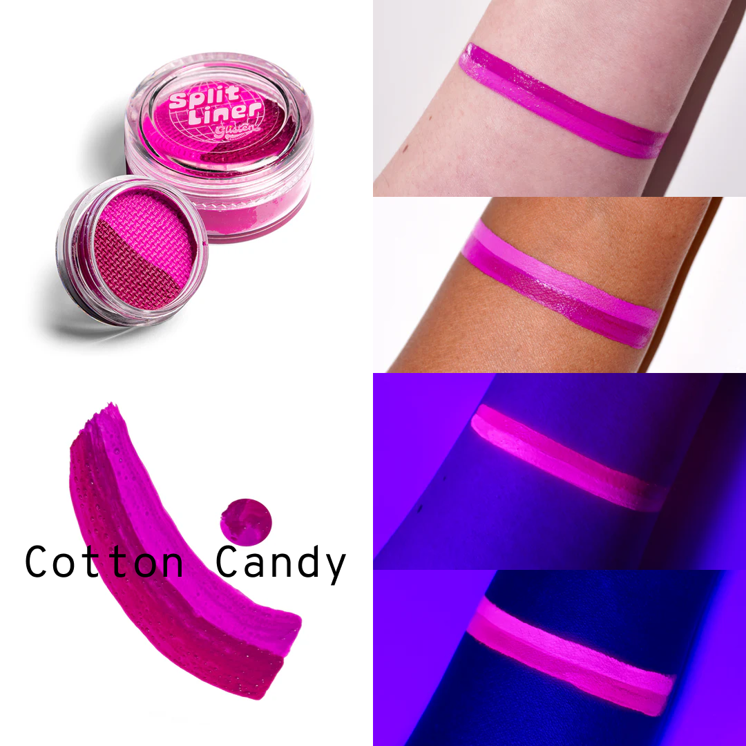 Split UV liner - eyeliner