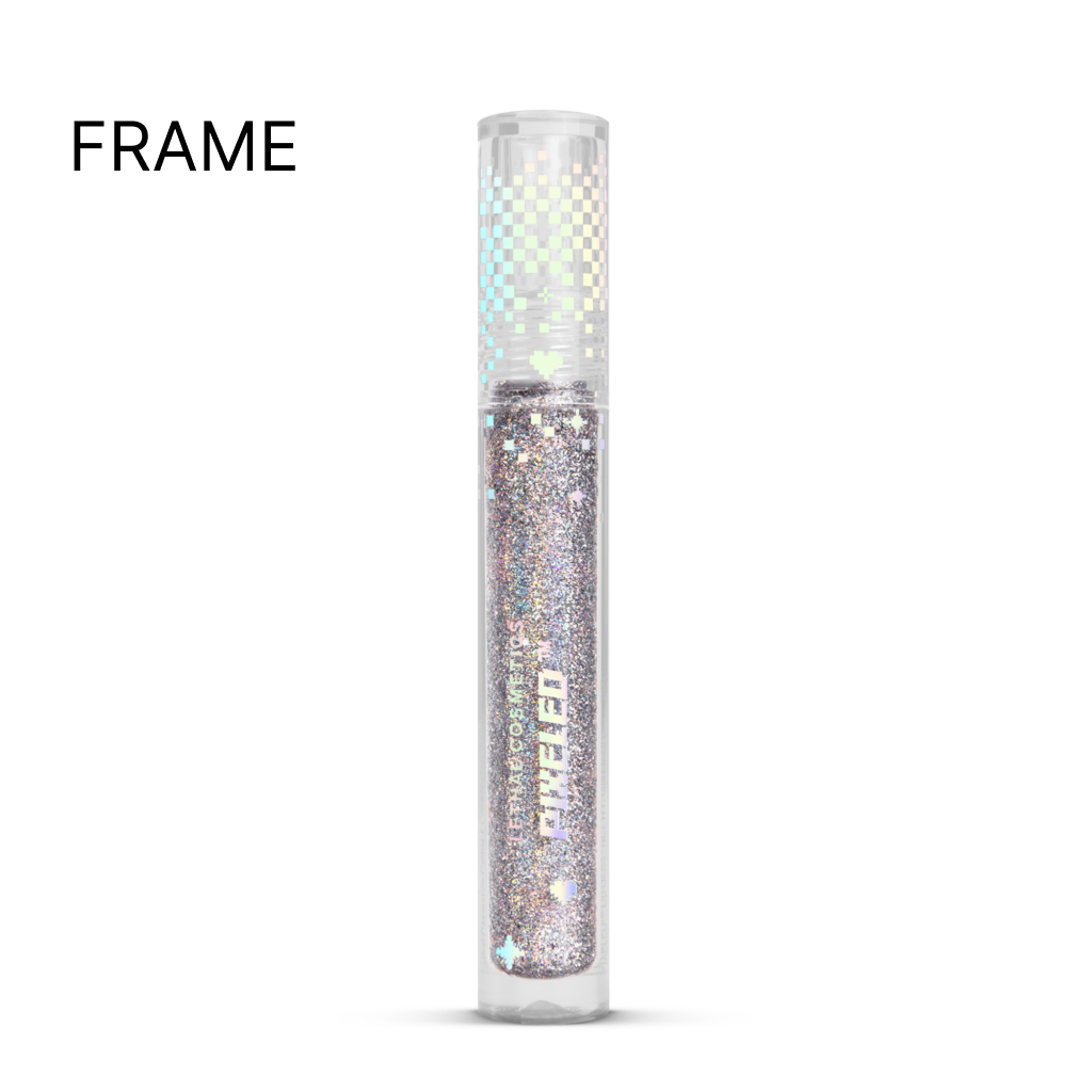 Pixeled lip gloss