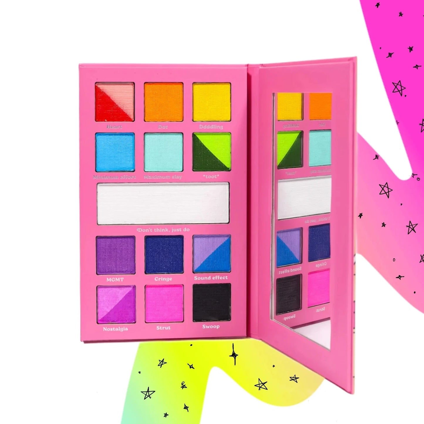 Lins x Glisten single wet liner palette