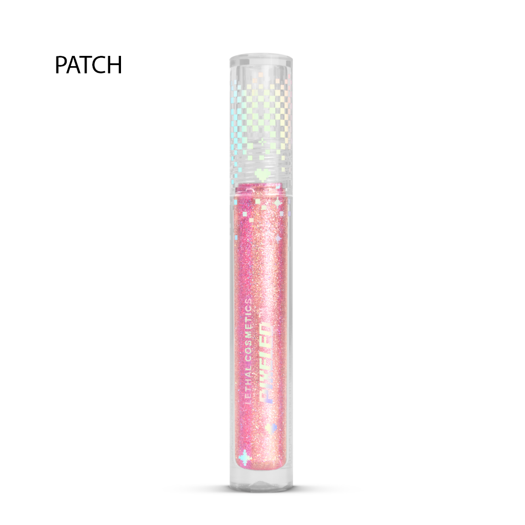 Pixeled lip gloss