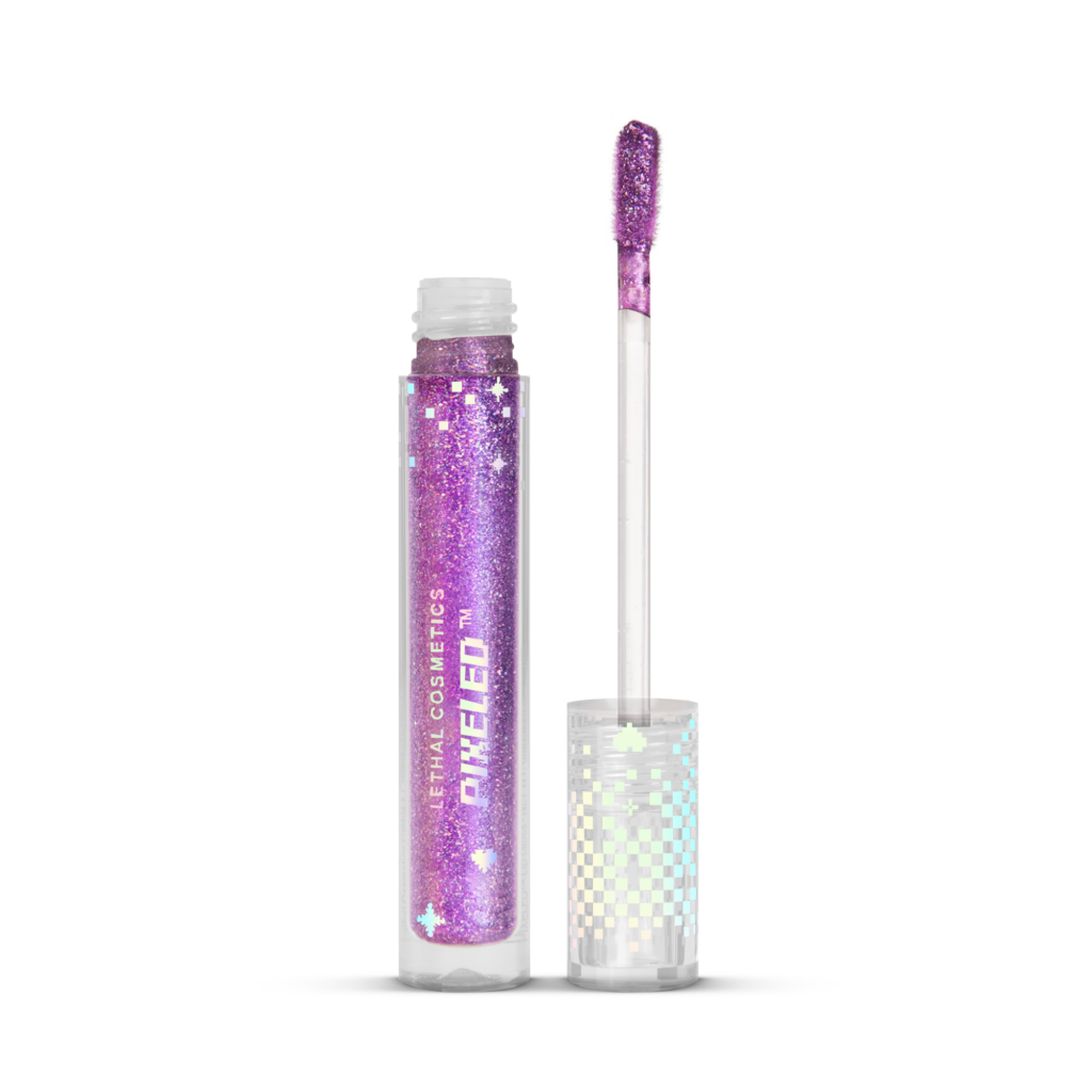 Pixeled lip gloss