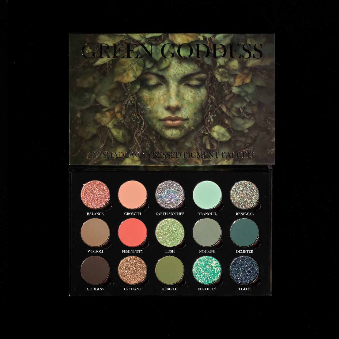 Green Goddess eyeshadow palette
