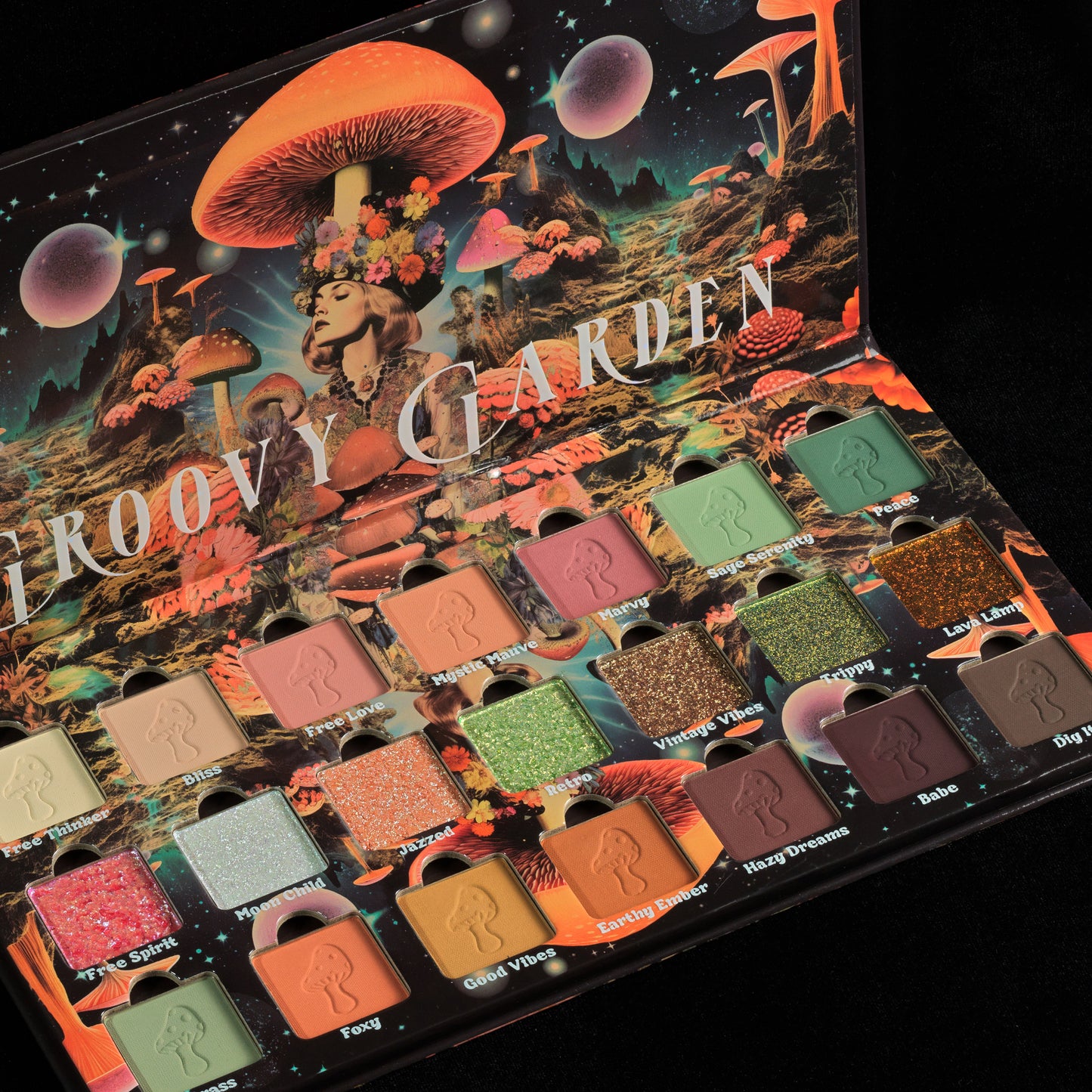 Groovy Garden eyeshadow palette