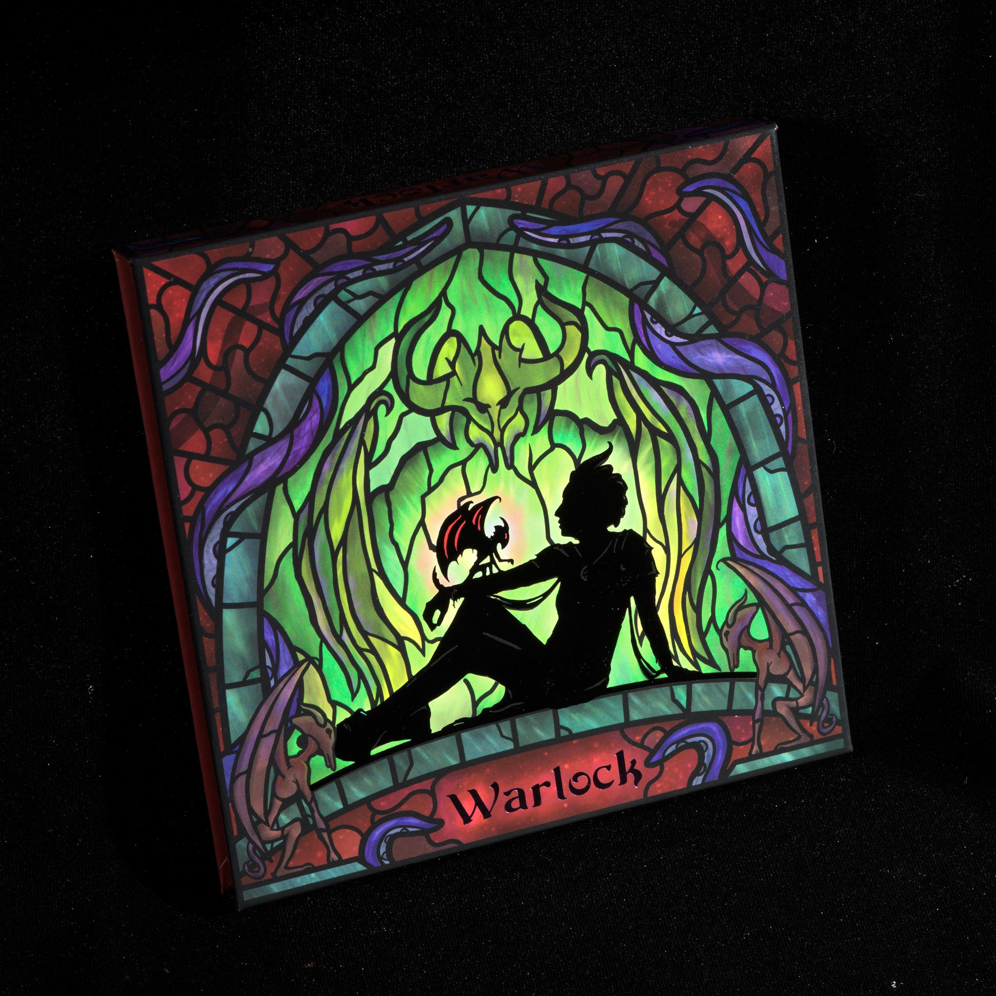 Warlock eyeshadow palette by Fantasy Cosmetica cover