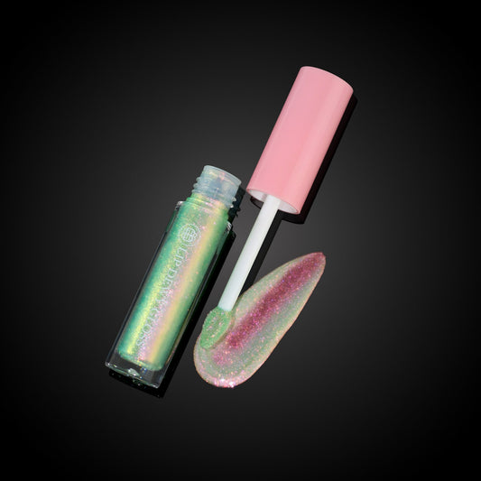 Green Goddess multichrome lip dewy gloss