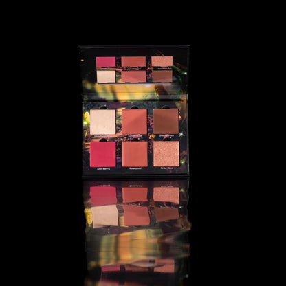 Whispering Woods blush & highlight palette