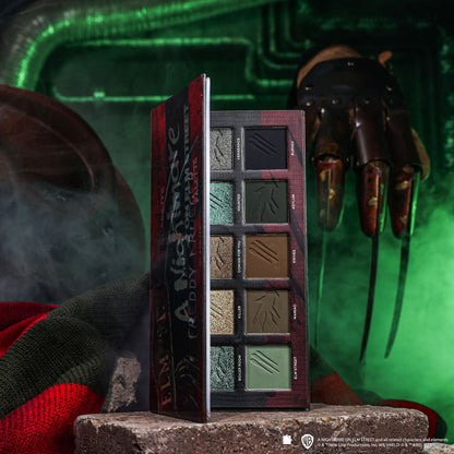 A Nightmare on Elm Street "Freddy Krueger" eyeshadow palette
