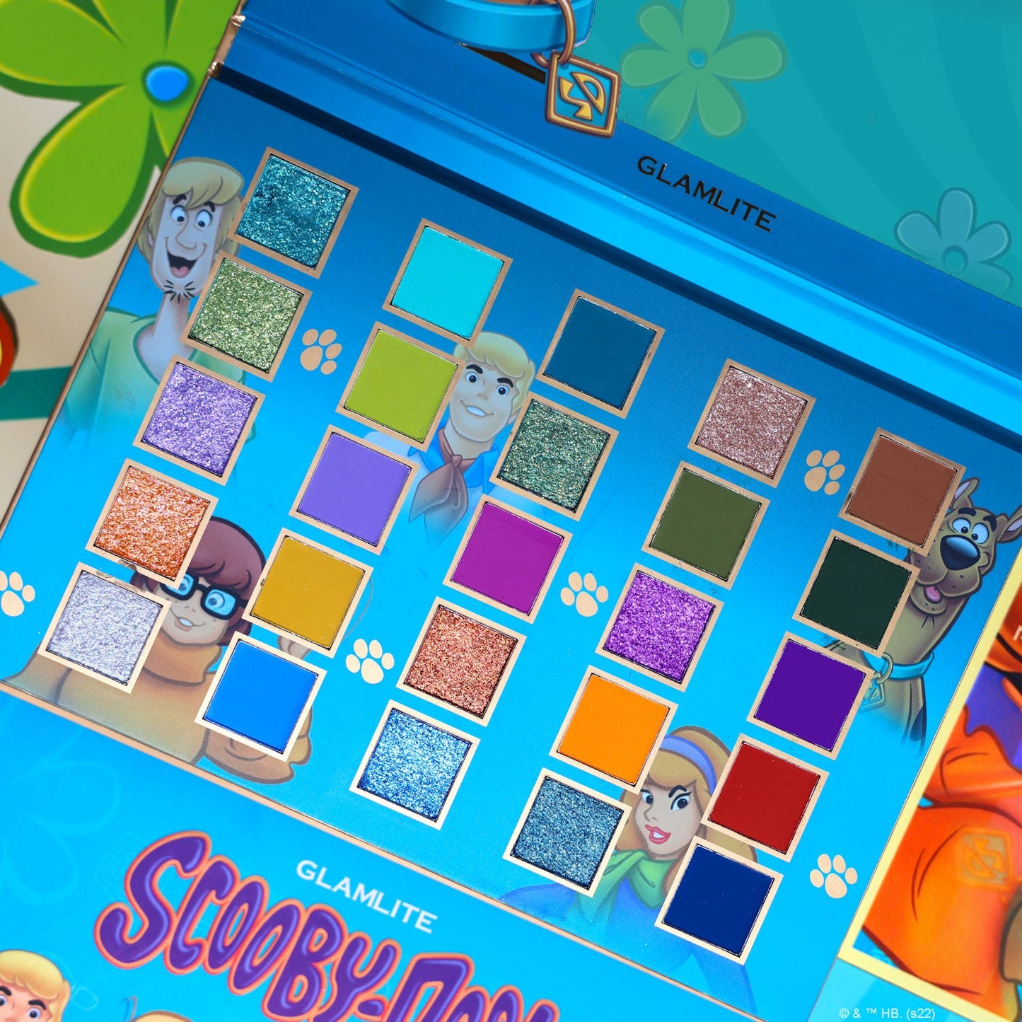 Scooby-Doo™ x Glamlite 25-colour eyeshadow palette