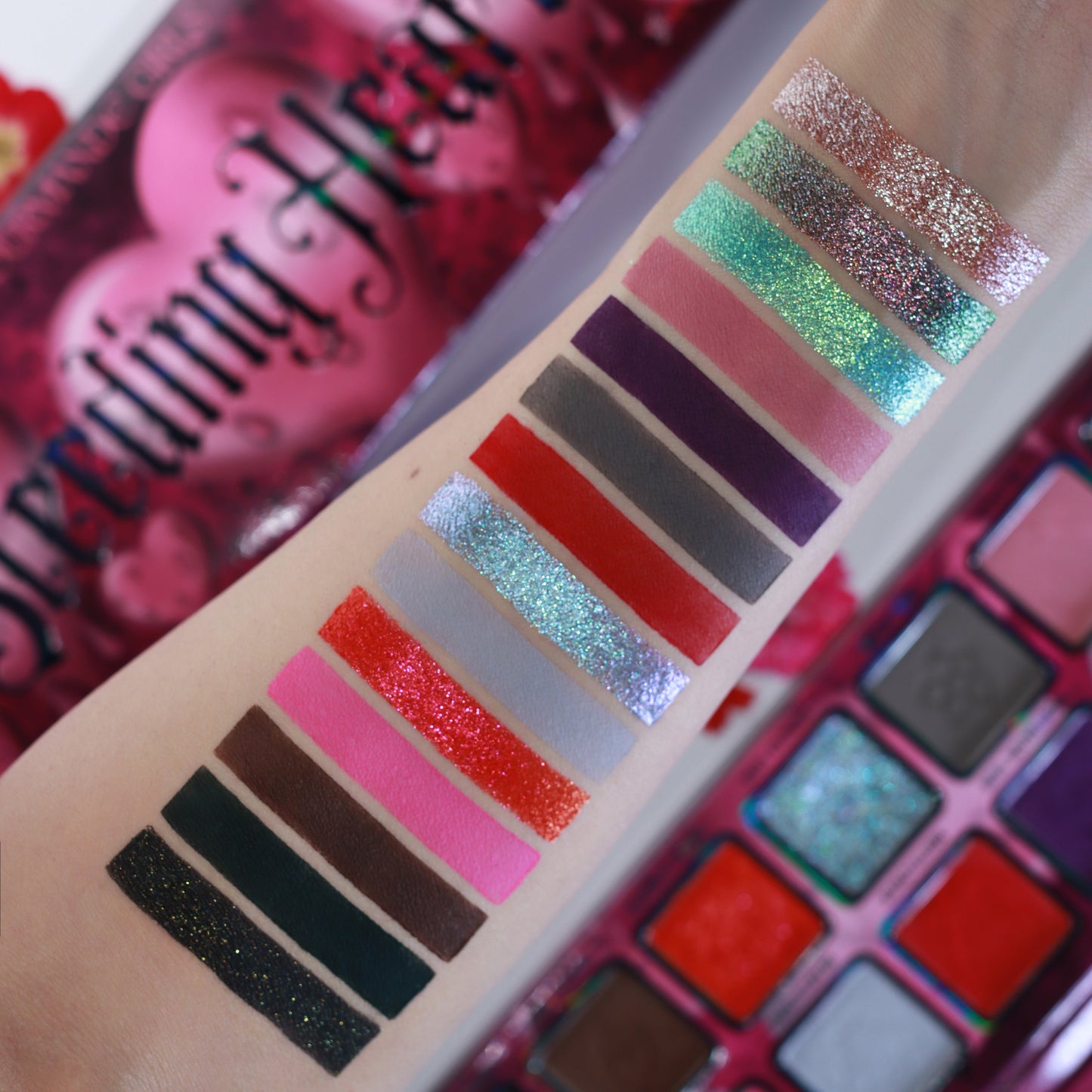 Bleeding Hearts eyeshadow palette