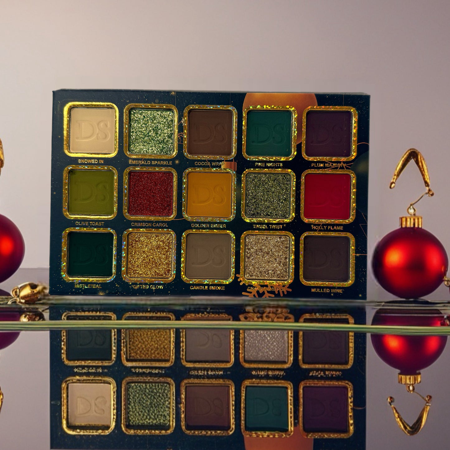 Festive Elegance eyeshadow palette