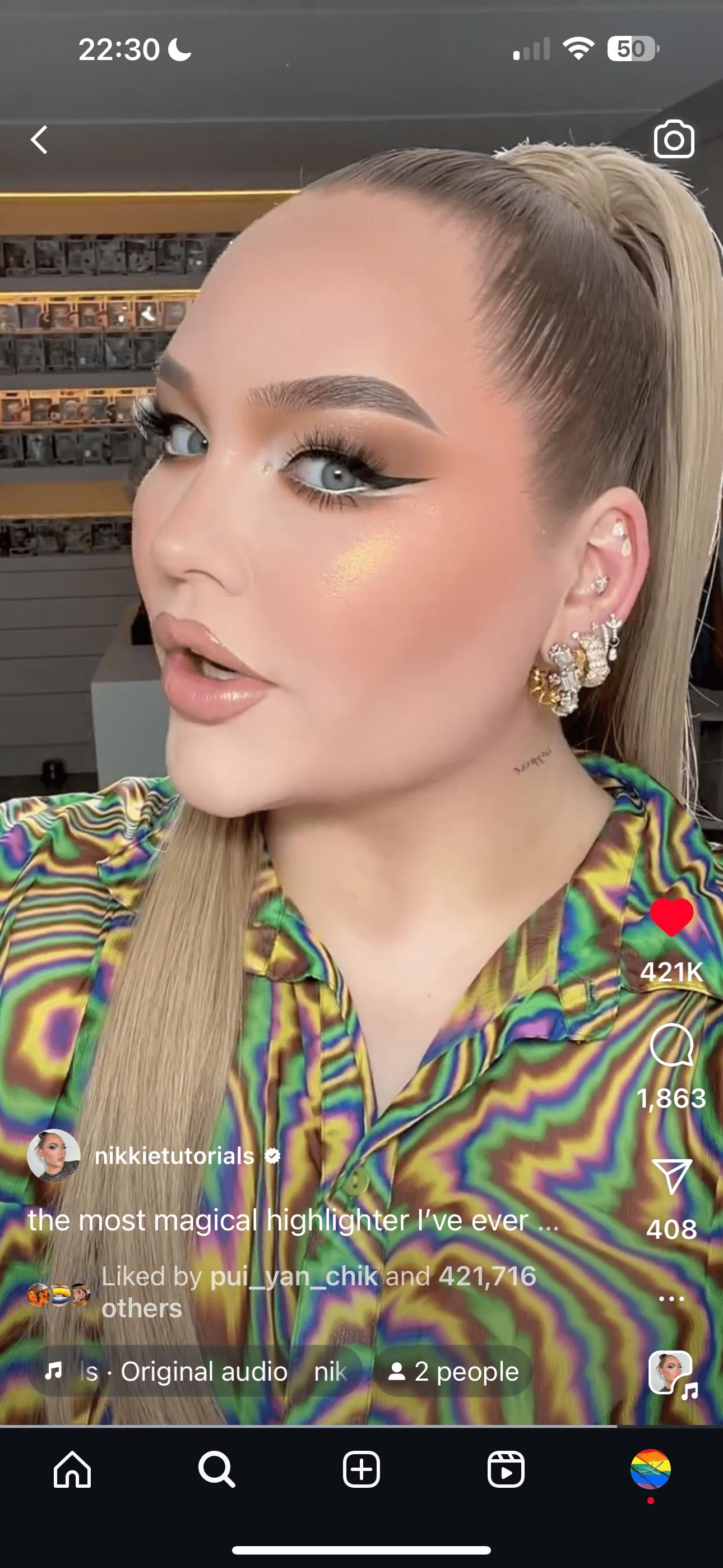 Shooting Star Opal Multichrome Loose eyeshadow