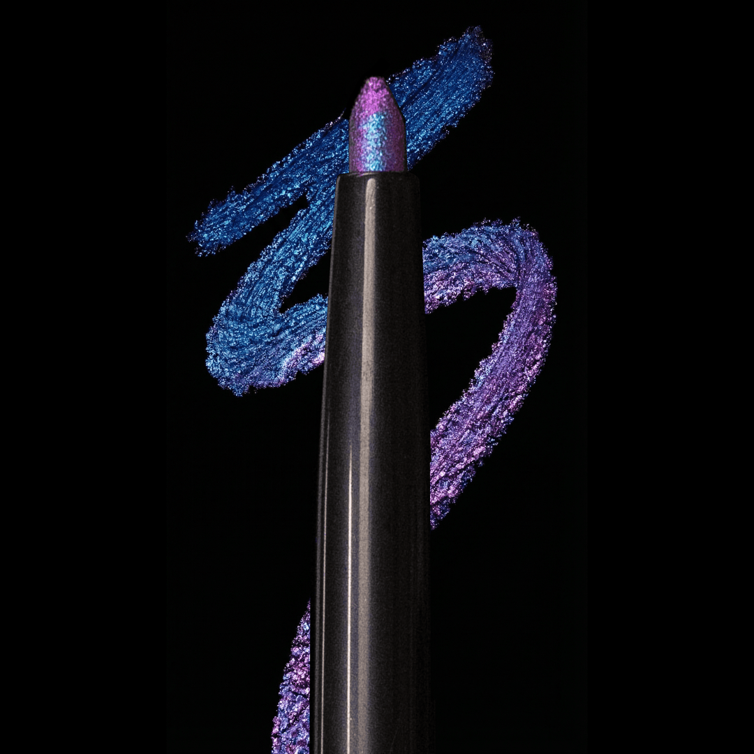 Oceanic Symphony swatch: blue shifts through purple to pink