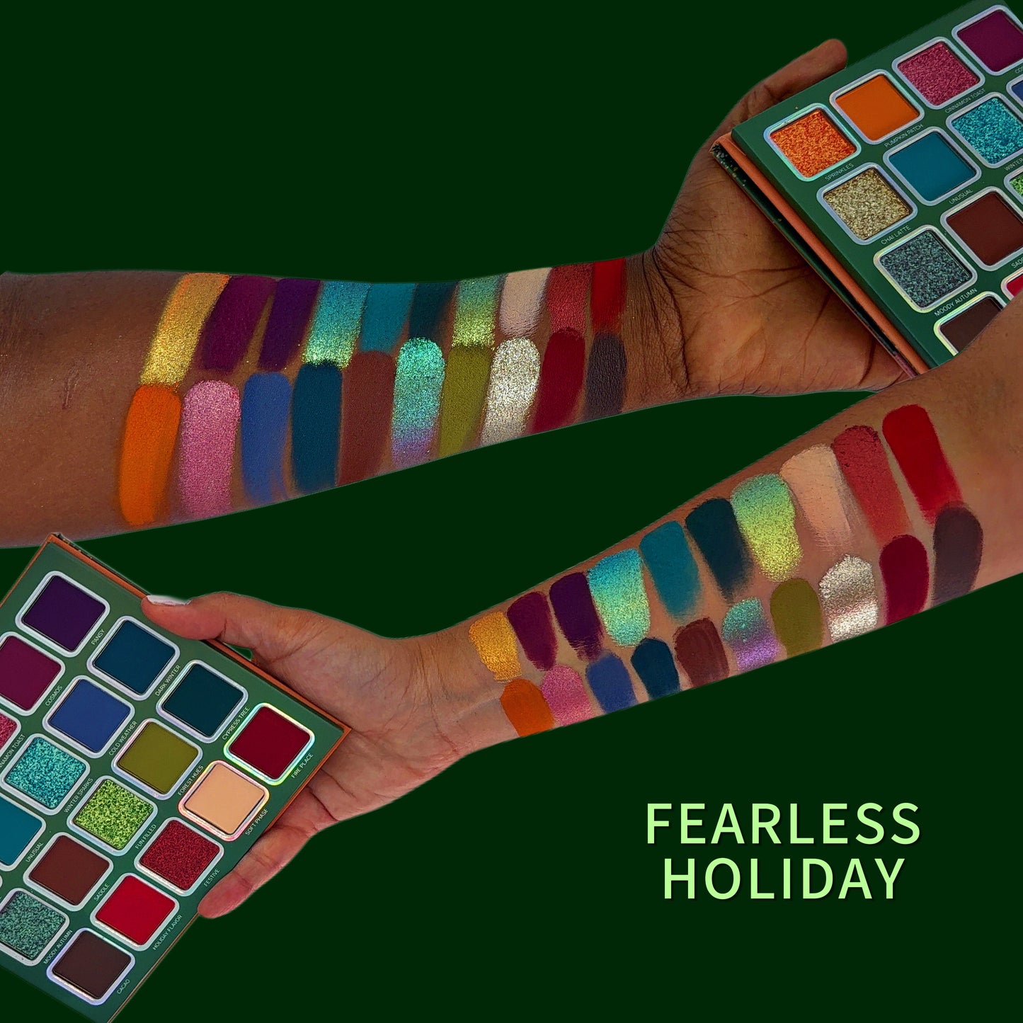 Fearless Holiday eyeshadow palette