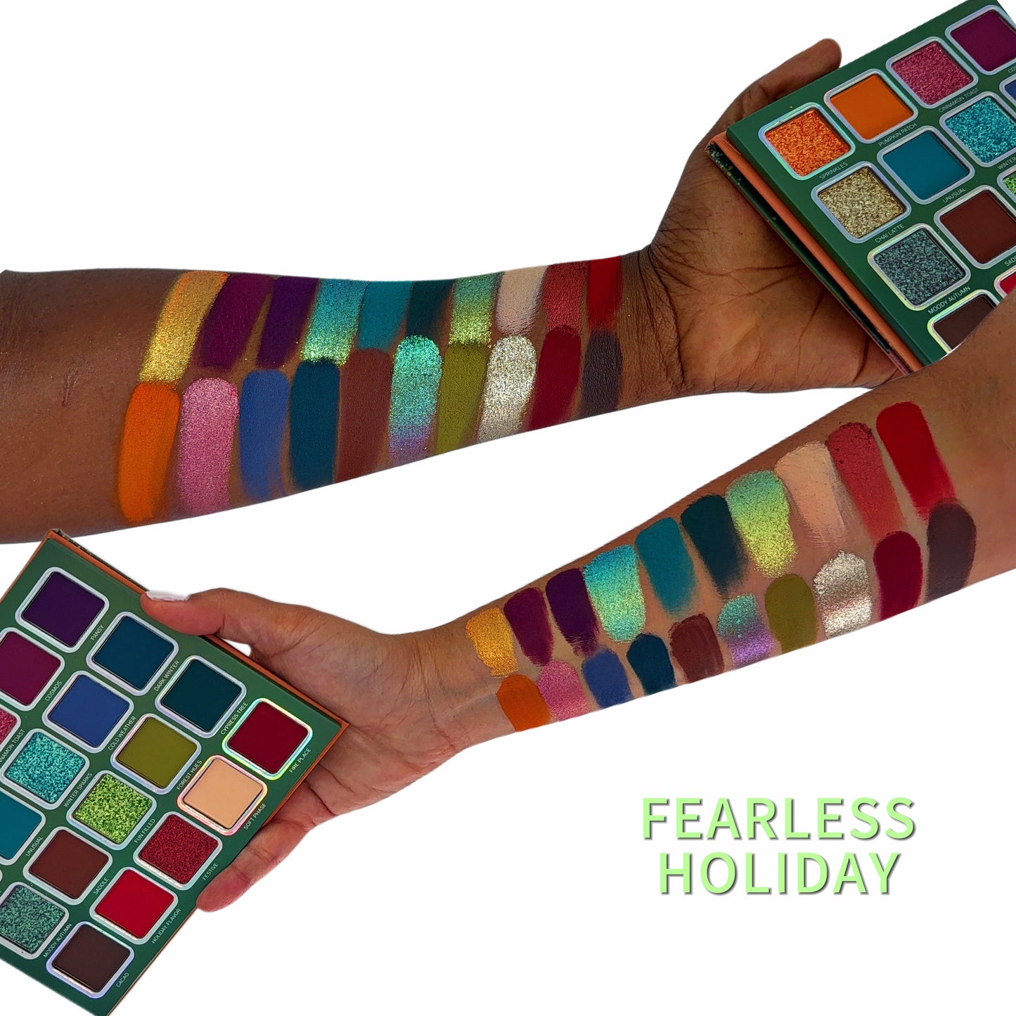 Fearless Holiday eyeshadow palette