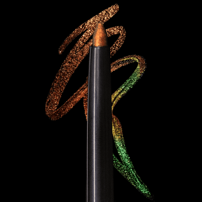 Bronze Mirage swatch: bronze shifts through gold to green