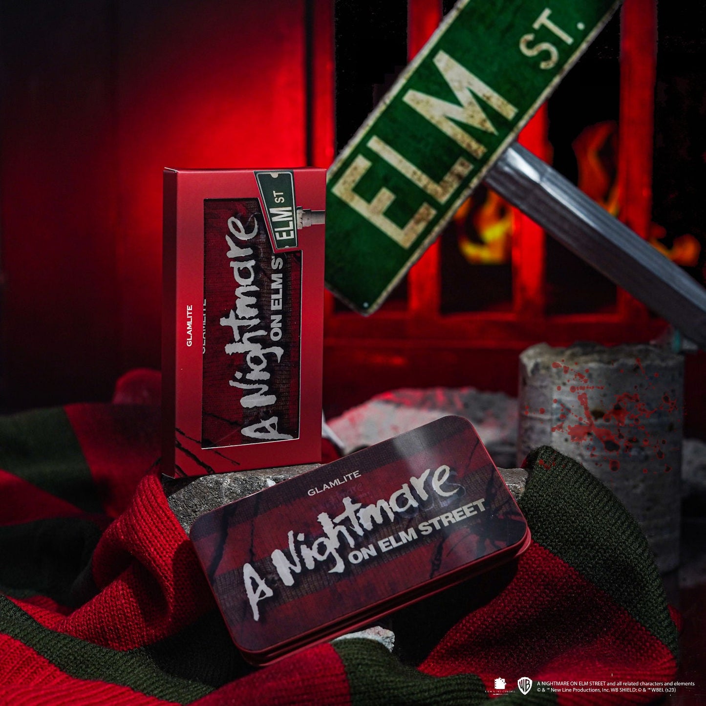 A Nightmare on Elm Street "Chest of Souls" blush trio