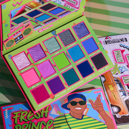 Fresh Prince x Glamlite eyeshadow palette