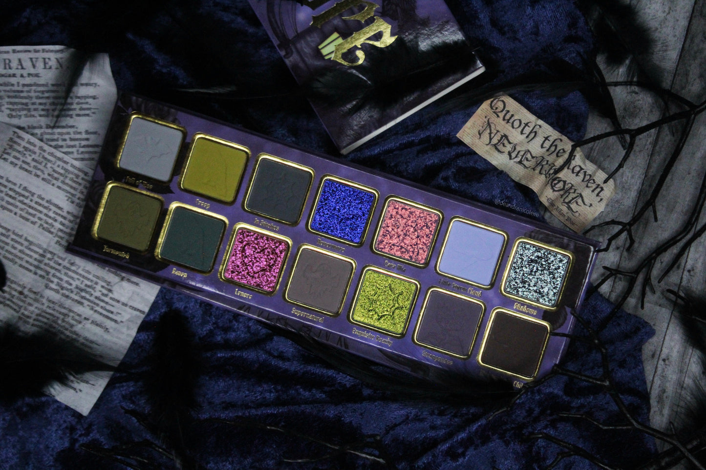 Nevermore eyeshadow palette