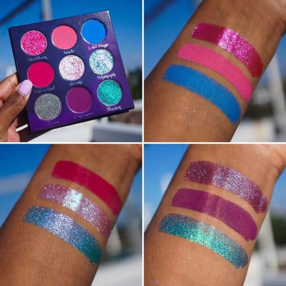 Sorcerer palette swatches by Fantasy Cosmetica