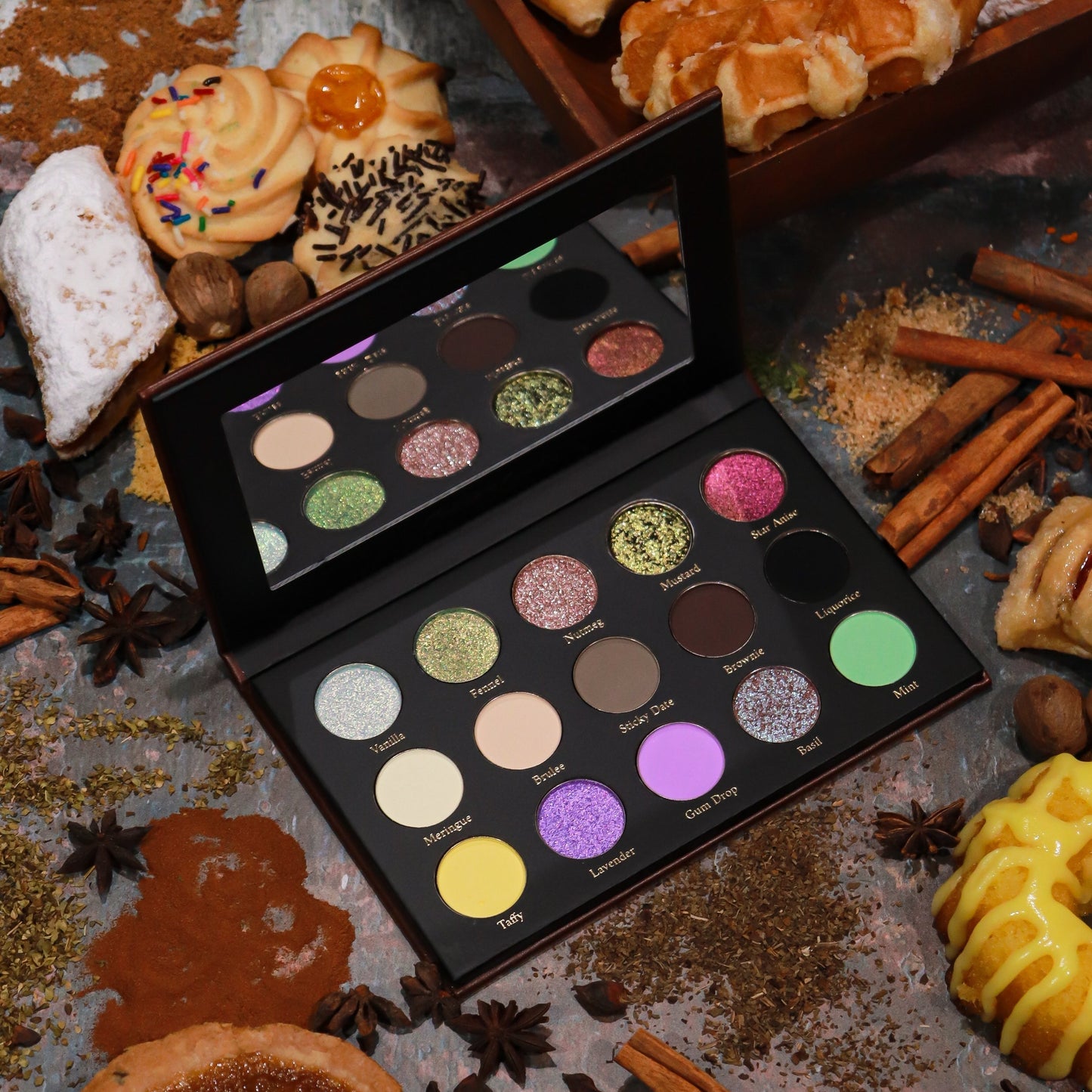 Sugar & Spice eyeshadow palette