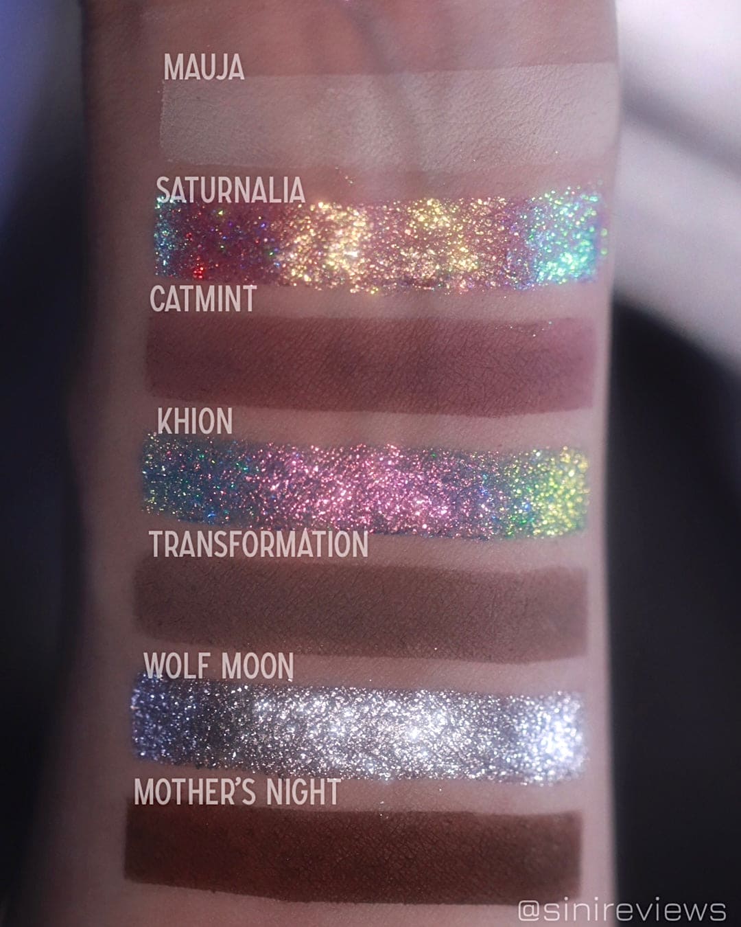 Cold Moon eyeshadow palette