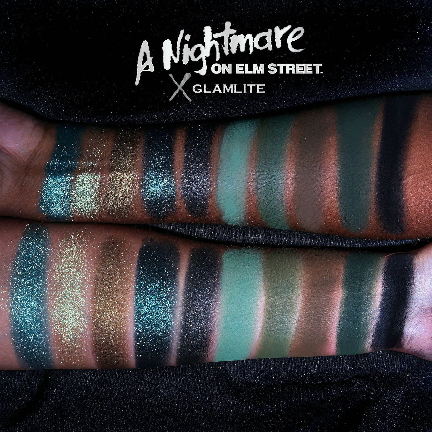 A Nightmare on Elm Street "Freddy Krueger" eyeshadow palette