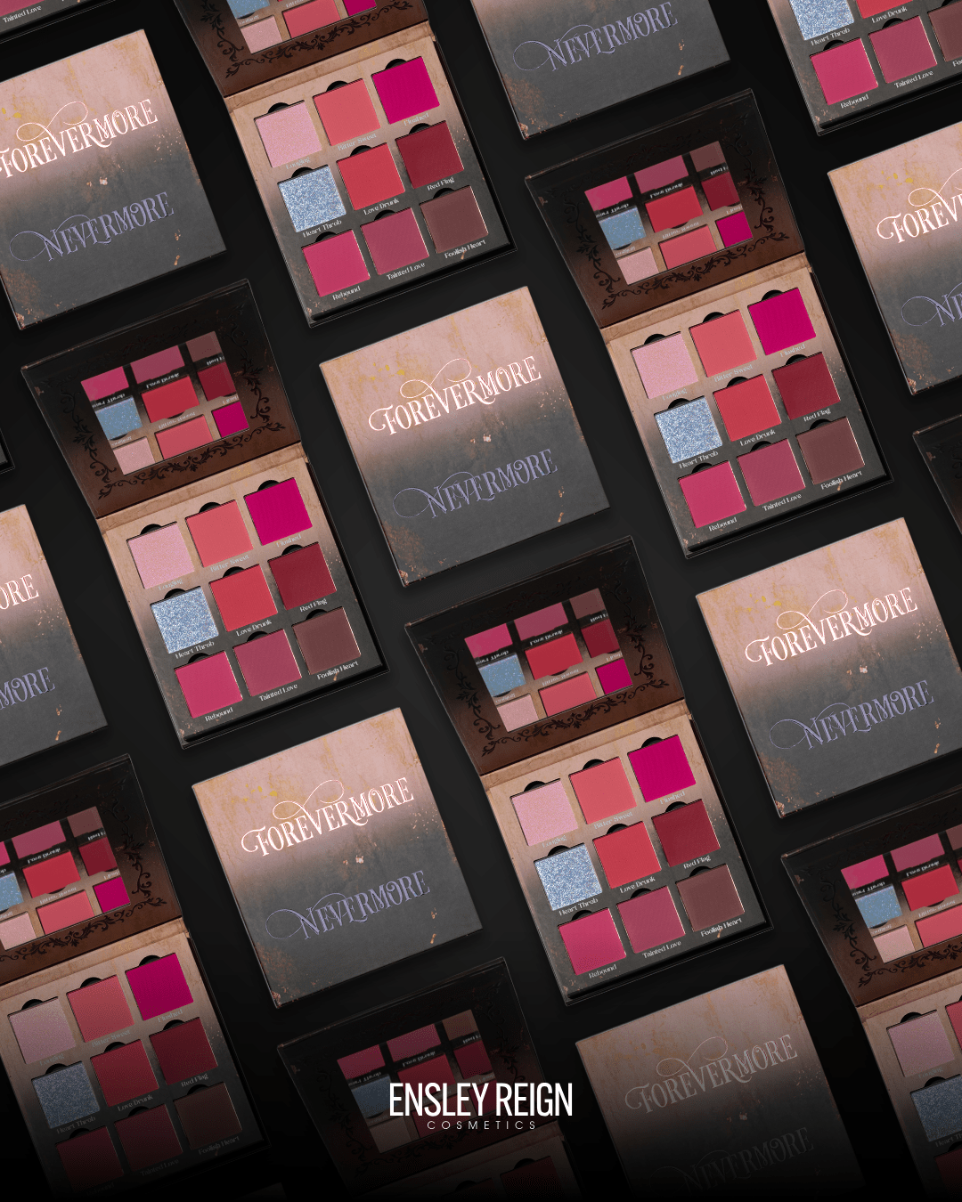 Forevermore Nevermore blush & highlighter palette