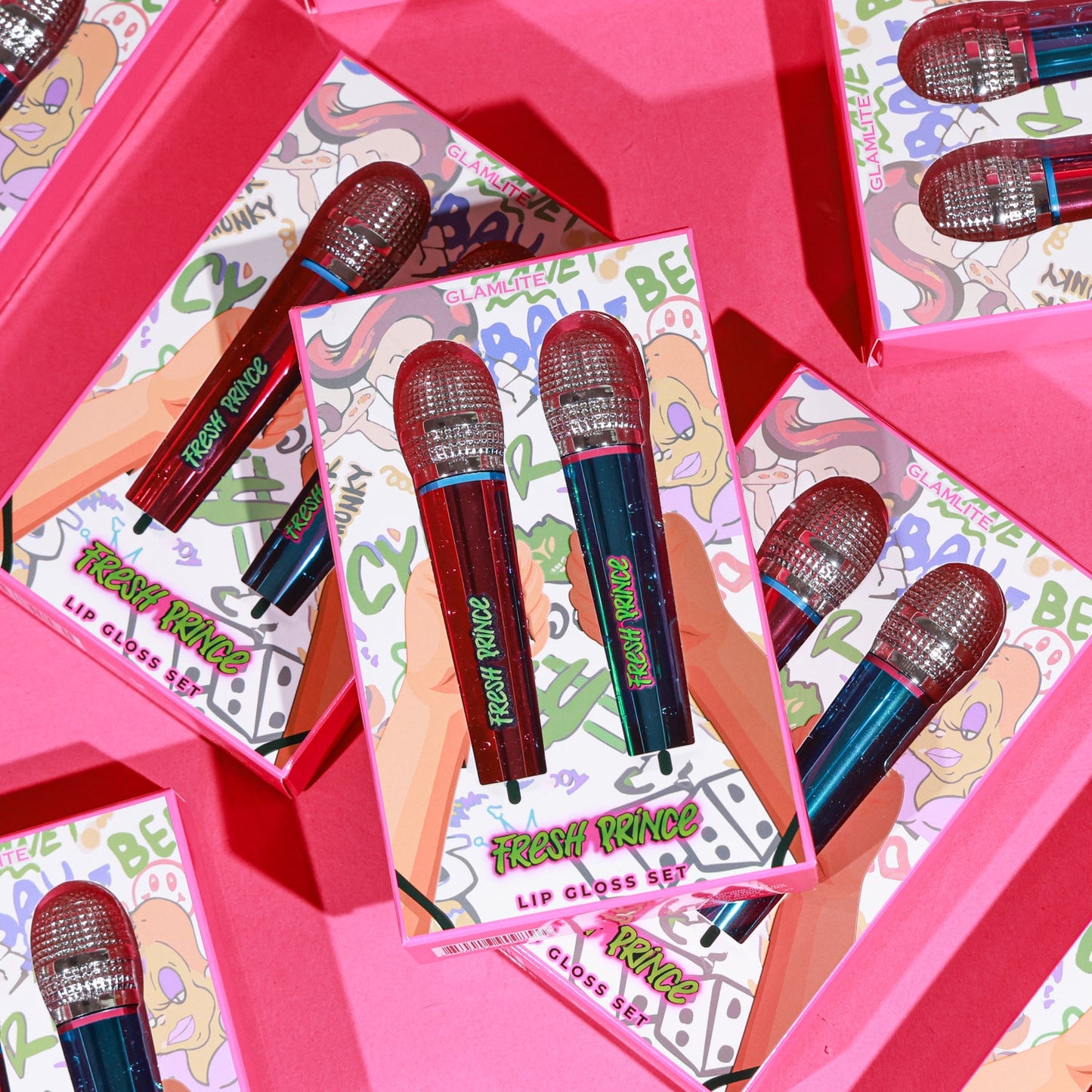 Fresh Prince x Glamlite lip gloss set