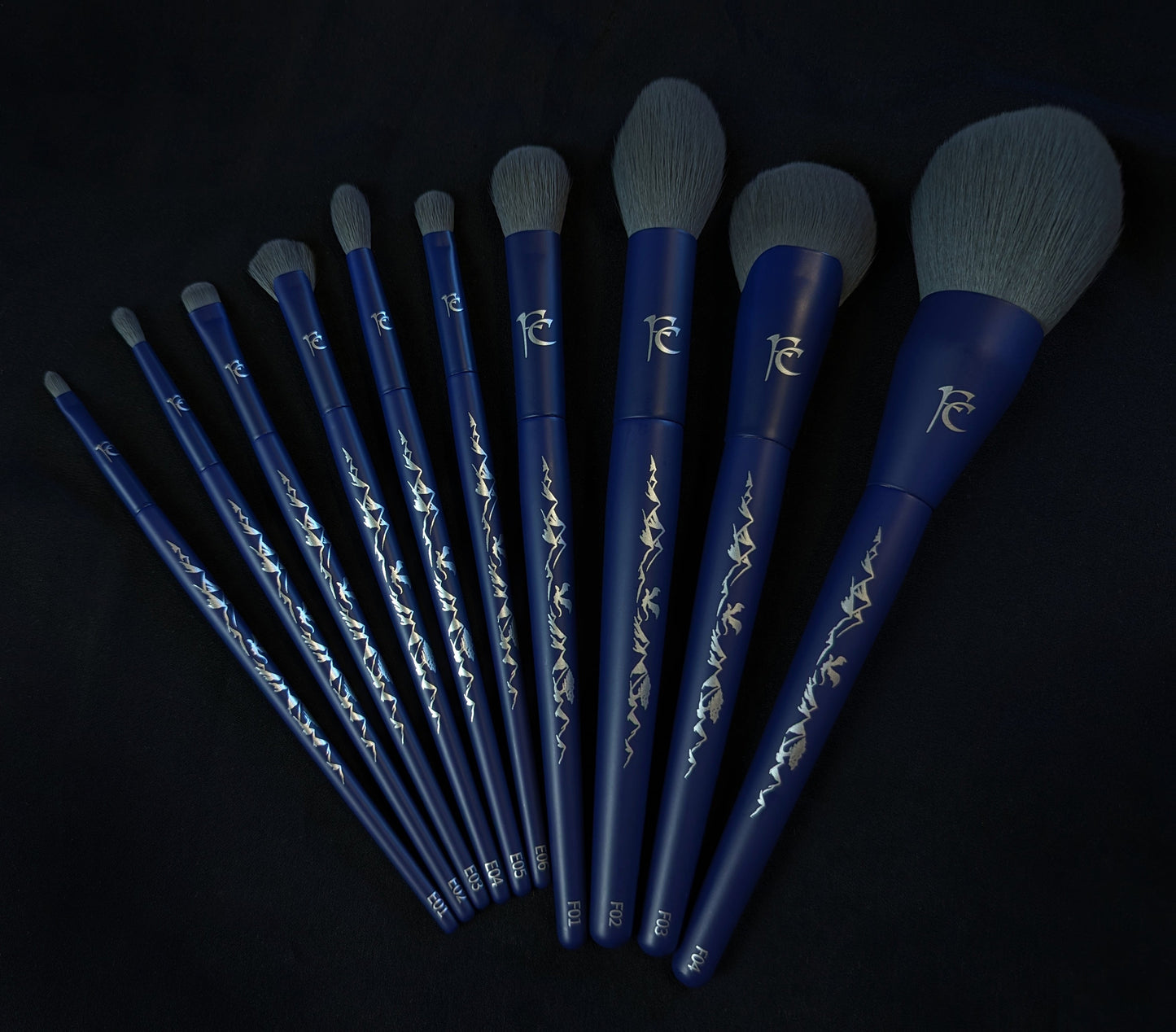 Ice Dragon eye brushes