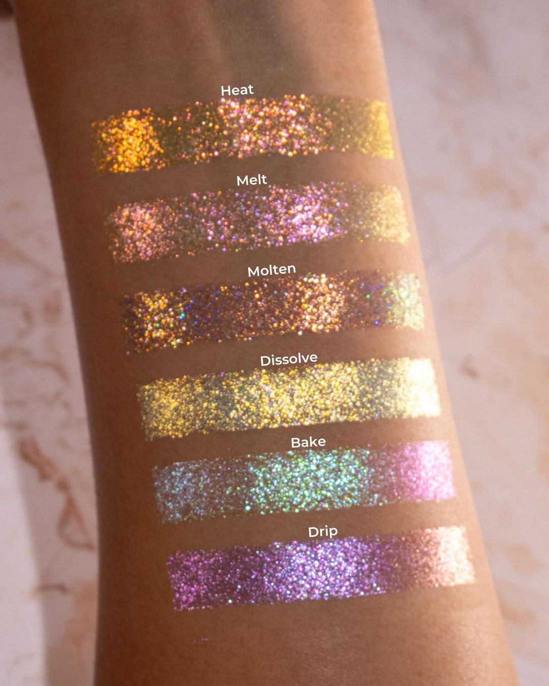 Molten Chromes eyeshadow palette