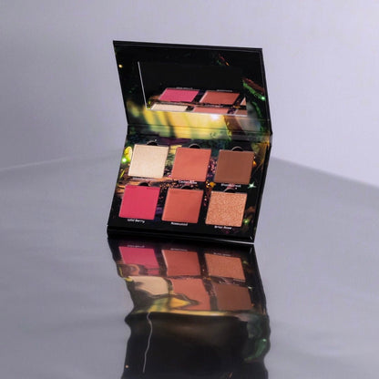Whispering Woods blush & highlight palette