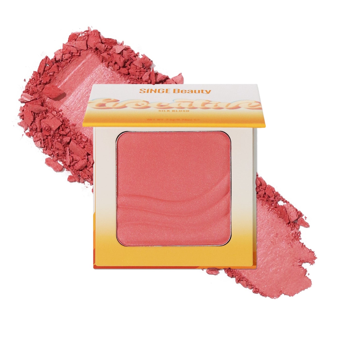 Evocative silk blush