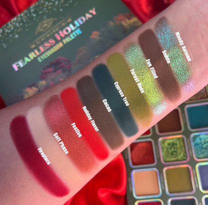 Fearless Holiday eyeshadow palette