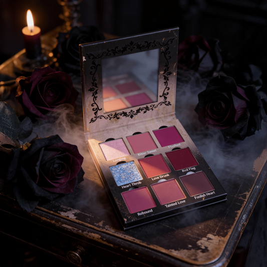 Forevermore Nevermore blush & highlighter palette